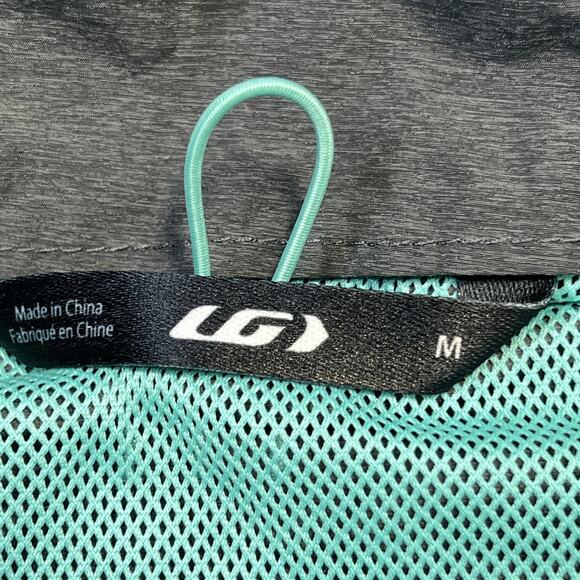 Louis Garneau Jacket Womens Medium Full Zip Cycling Windbreaker Reflective - Picture 5 of 11